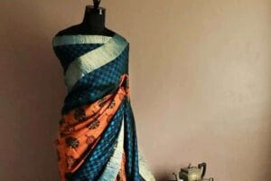 A Pure Dupion Silk Saree best to wear in wedding from Uddup Silk, Che