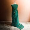 21_jpg Green colour Georgette saree