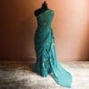 34_jpg Pastel Blue shade Designer Mul cotton saree