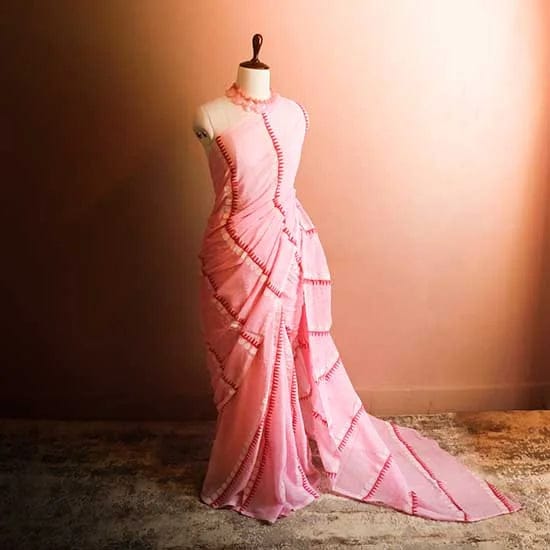 46_jpg Pink colour Designer Mul Cotton Saree