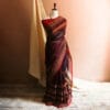 51_jpg_67c5c822-b5a3-4d62-b16f-dd747e7d6468 Pure Handloom Block Printed Brown Silk Cotton Saree