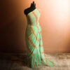58_jpg Pure sea green designer mul cotton saree