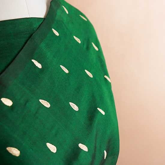 82_945ae542-74a0-4213-a9d6-5b1789bcf077 Pure Bottle Green Handloom Silk Cotton Saree