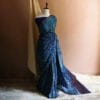 91_jpg Habutai Silk Hand Painted Saree