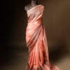 Ethereal_Peach_Blossom_colour_Fancy_Saree Ethereal Peach Blossom colour Fancy Saree, full size