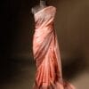 Ethereal_Peach_Blossom_colour_Fancy_Saree_4 Ethereal Peach Blossom colour Fancy Saree, Full size 2