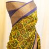 IMG-1425 Sunshine Bloom Yellow Printed Kanchipuram Silk Saree