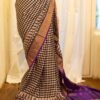 IMG-1523-1 Twilight Elegance Black and Purple Printed Kanchipuram Silk Saree