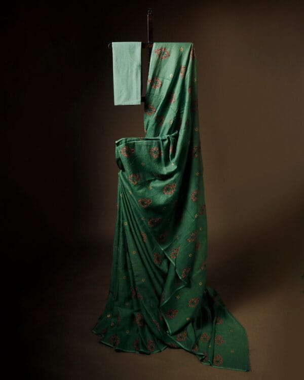 Light_Green_Kota_Cotton_Saree_2 Light Green Kota Cotton Saree, Full size