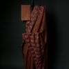 MG_0504 Brown Printed Kota Cotton Sarees