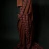 MG_0505 Brown Printed Kota Cotton Sarees