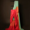 MG_6479_e7e221ed-9735-42b5-a4ad-5fa10d0ba202 Uddup Skies Sky Blue and Red Linen Shaded Saree