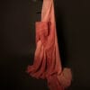 MG_6520 Barely Beige Linen Shaded Saree