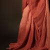 MG_6524 Barely Beige Linen Shaded Saree