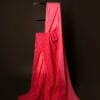 MG_6540 Pink Blossom Linen Shaded Saree