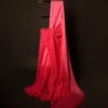 MG_6541 Pink Blossom Linen Shaded Saree