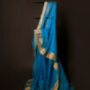 MG_6574_51c6e95a-dc37-4a9a-b748-cc71faf12884 Sapphire Simplicity Blue Kota Cotton Zari Plain Saree