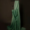 MG_6660 Spring Breeze Light Green Linen Shaded Saree