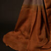 MG_6673 Sandalwood Serenity Light Brown and Sandal Linen Shaded Saree
