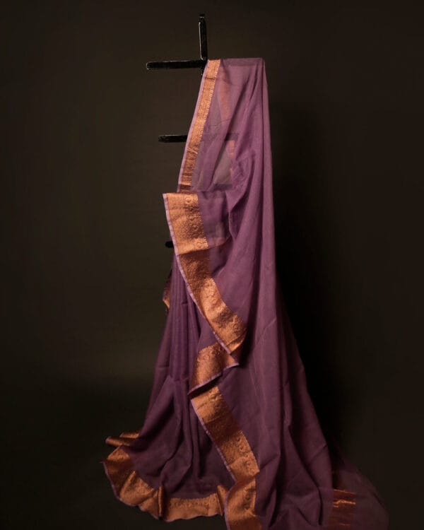 Majestic_Magenta_Magenta_Kota_Cotton_Zari_Plain_Saree Majestic Magenta Magenta Kota Cotton Zari Plain Saree, Full size