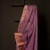 Majestic_Magenta_Magenta_Kota_Cotton_Zari_Plain_Saree_3 Majestic Magenta Magenta Kota Cotton Zari Plain Saree, Top side close up