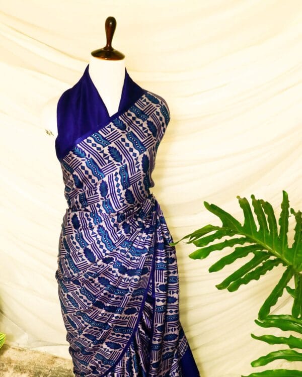 Pure-Handloom-Berry-Blue-Gaji-Silk-Saree-2_jpg Pure Handloom Berry Blue Gaji Silk Saree