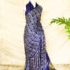Pure-Handloom-Berry-Blue-Gaji-Silk-Saree-4 Pure Handloom Berry Blue Gaji Silk Saree