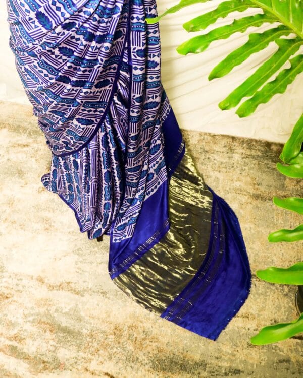 Pure-Handloom-Berry-Blue-Gaji-Silk-Saree-5_jpg Pure Handloom Berry Blue Gaji Silk Saree