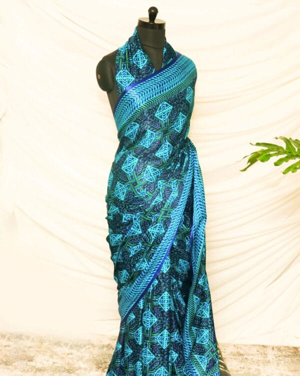 Pure-Handloom-Blue-Gaji-Silk-Saree-2-1_jpg Pure Handloom Dark Blue Gaji Silk Saree