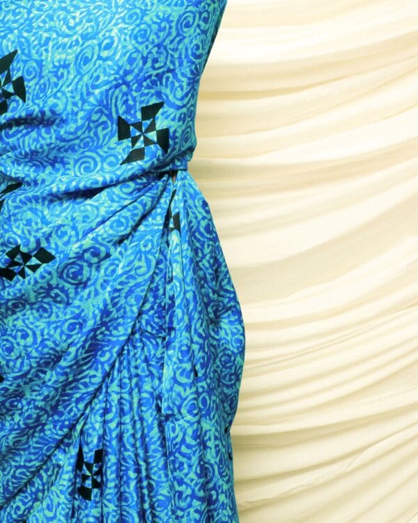 Pure-Handloom-Blue-Gaji-Silk-Saree-4_jpg-1 Pure Handloom Blue Gaji Silk Saree