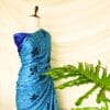 Pure-Handloom-Blue-Gaji-Silk-Saree.jpg-_1 Pure Handloom Blue Gaji Silk Saree