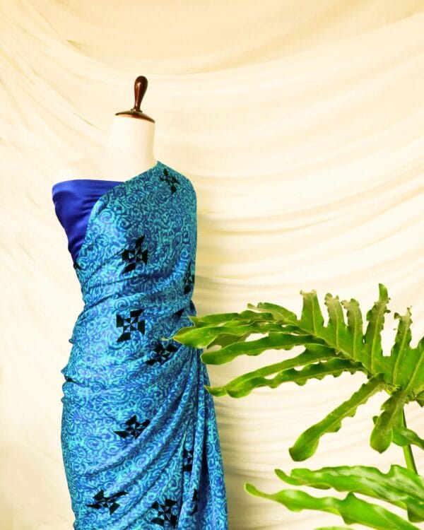 Pure-Handloom-Blue-Gaji-Silk-Saree.jpg-_1 Pure Handloom Blue Gaji Silk Saree