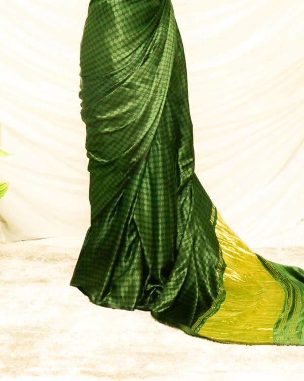 Pure-Handloom-Bottlegreen-Green-Gaji-Silk-Saree-5_jpg Pure Handloom Bottlegreen Green Gaji Silk Saree