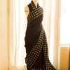 Pure-Handloom-Brown-Linen-Silk-Saree-1-100x100-1 Pure Handloom Purple Linen Saree