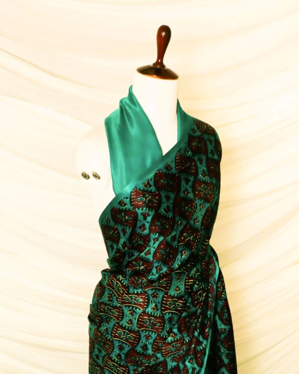 Pure-Handloom-Green-Gaji-Silk-Saree-1-1_jpg Pure Handloom Dark Green Gaji Silk Saree