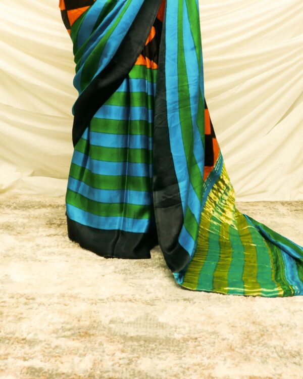 Pure-Handloom-Greenish-Blue-Gaji-Silk-Saree-3_jpg Pure Handloom Greenish Blue Gaji Silk Saree