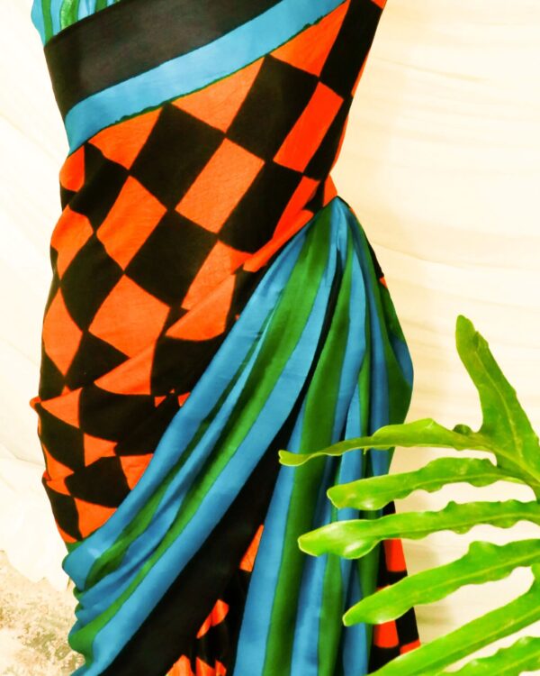 Pure-Handloom-Greenish-Blue-Gaji-Silk-Saree-4_jpg-1 Pure Handloom Greenish Blue Gaji Silk Saree