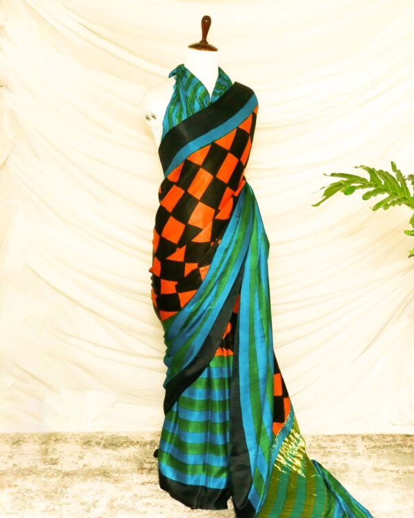 Pure-Handloom-Greenish-Blue-Gaji-Silk-Saree-6_jpg Pure Handloom Greenish Blue Gaji Silk Saree