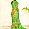 Pure-Handloom-Parakeet-Green-Gaji-Silk-Saree-2_jpg-1 Pure Handloom Parakeet Green Gaji Silk Saree