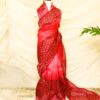 Pure-Handloom-Peach-Organza-Silk-Saree-2_jpg Pure Handloom Peach Organza Silk Saree