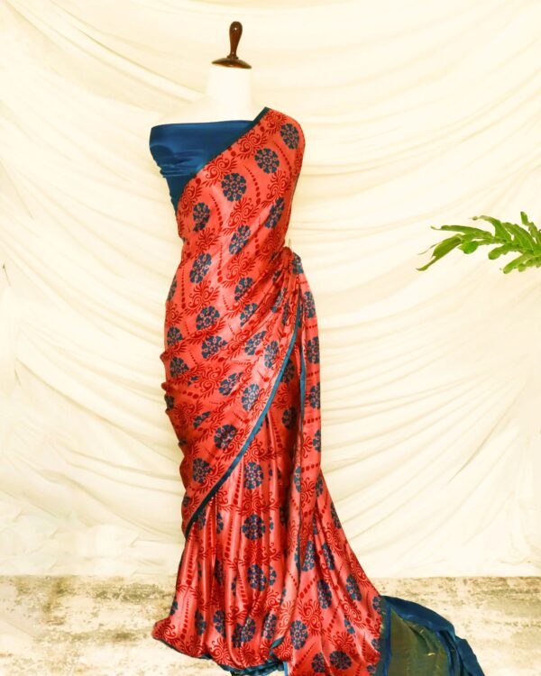 Pure-Handloom-Reddish-Blue-Gaji-Silk-Saree-5_jpg Pure Handloom Reddish Blue Gaji Silk Saree