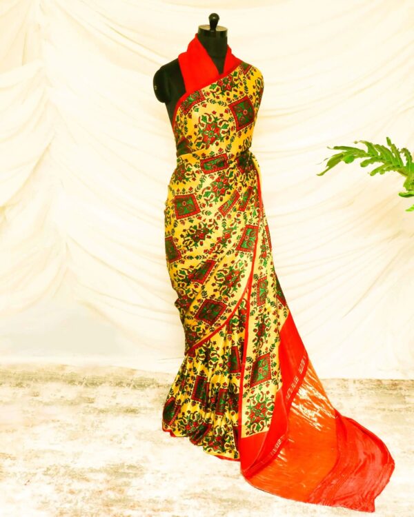 Pure-Handloom-Yellow-Gaji-Silk-Saree-3_jpg Pure Handloom Yellow Gaji Silk Saree