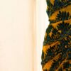 Pure-Handloom-Yellow-with-Blue-Linen-Silk-Saree-3 Pure Handloom Yellow with Blue Linen Saree