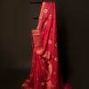 Rosy_Radiance_Pink_Kota_Cotton_Zari_Printed_Saree_3 Rosy Radiance Pink Kota Cotton Zari Printed Saree, full size 2