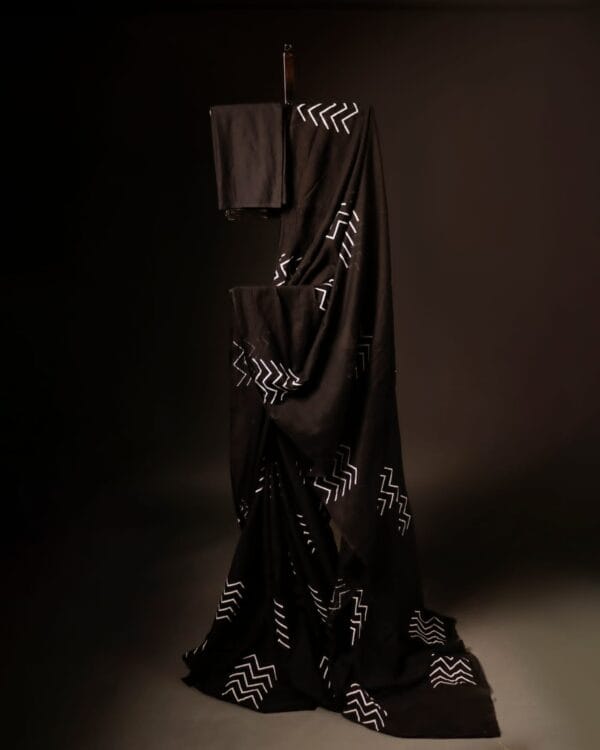 black_Kota_cotton_sarees_1 black Kota cotton sarees, full details