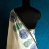 dfghesrah-1 White Mul Cotton saree