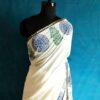 dfghesrah-3 White Mul Cotton saree