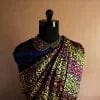 dfh-1-100x100_jpg Casual Hand Block Printed Pure Desi Tussar Silk Saree