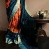 dryjdcfr-1 Pure Duppion Silk Saree