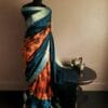 dryjdcfr-2 Pure Duppion Silk Saree